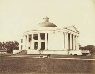 バタビアのキングスプレイスにあるプロテスタントウィレムス教会